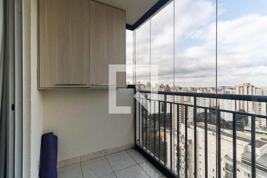 Varanda da Sala de apartamento à venda com 3 quartos, 71m² em Jardim Celeste, São Paulo