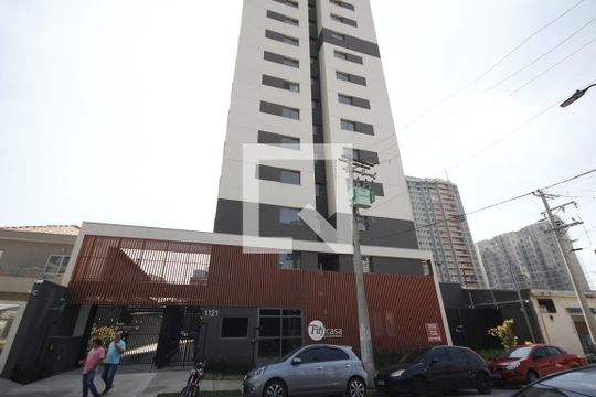 Fachada de kitnet/studio à venda com 1 quarto, 28m² em Vila Dom Pedro I, São Paulo