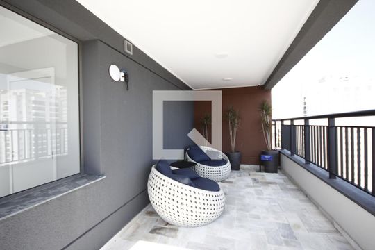 Área comum de kitnet/studio à venda com 1 quarto, 28m² em Vila Dom Pedro I, São Paulo