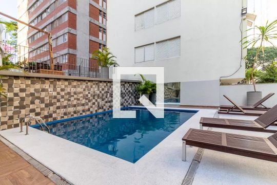 Área comum - Piscina de apartamento à venda com 2 quartos, 73m² em Indianópolis, São Paulo