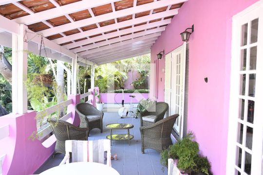 Varanda de casa de condomínio para alugar com 4 quartos, 430m² em Chácara Pavoeiro, Cotia