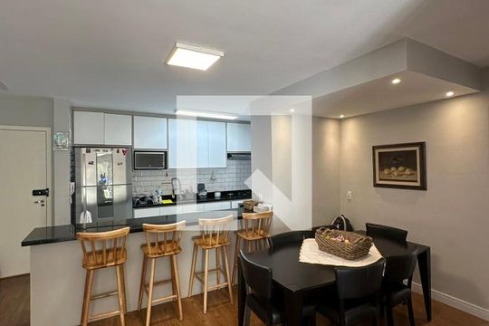 Sala de Jantar de apartamento para alugar com 3 quartos, 80m² em Jardim Ester, São Paulo