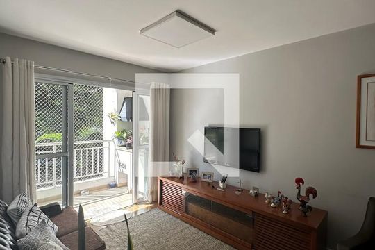 Sala de apartamento para alugar com 3 quartos, 80m² em Jardim Ester, São Paulo