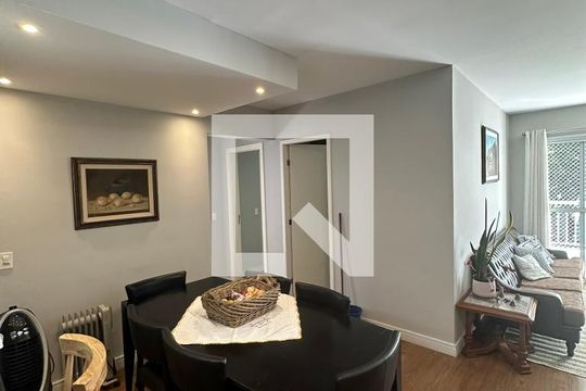 Sala de Jantar de apartamento para alugar com 3 quartos, 80m² em Jardim Ester, São Paulo