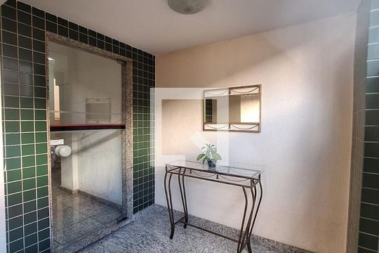 Entrada do prédio  de apartamento à venda com 3 quartos, 130m² em Grajaú, Belo Horizonte