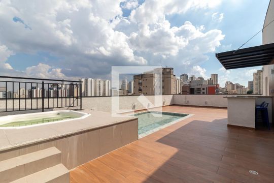 Área comum - Piscina de apartamento para alugar com 1 quarto, 25m² em Jardim São Paulo(zona Norte), São Paulo