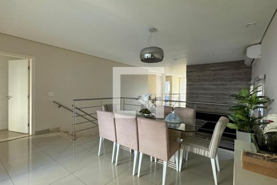 Sala de Jantar de casa de condomínio à venda com 3 quartos, 260m² em Alphaville, Santana de Parnaíba