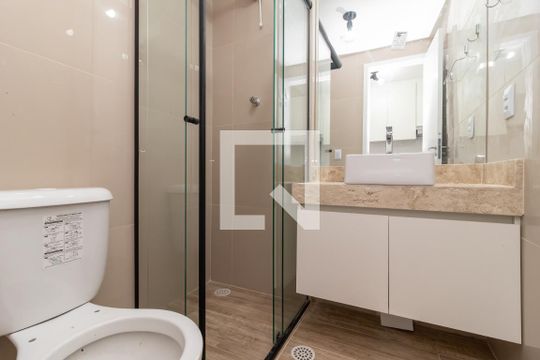 Banheiro de apartamento à venda com 1 quarto, 25m² em Jardim São Paulo(zona Norte), São Paulo