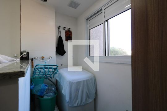 Área de Serviço de apartamento para alugar com 2 quartos, 50m² em Parque Novo Oratório, Santo André