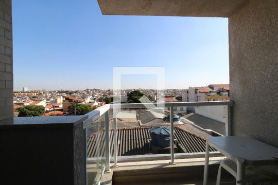 Sacada da Sala de apartamento para alugar com 2 quartos, 50m² em Parque Novo Oratório, Santo André