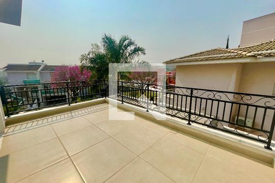 Varanda da Suíte de casa de condomínio à venda com 5 quartos, 380m² em Medeiros, Jundiaí