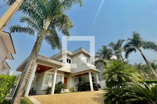 Fachada de casa de condomínio à venda com 5 quartos, 380m² em Medeiros, Jundiaí
