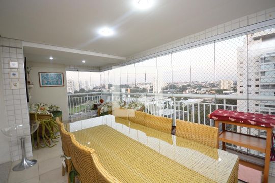 Área gourmet de apartamento para alugar com 4 quartos, 137m² em Jurubatuba, São Paulo
