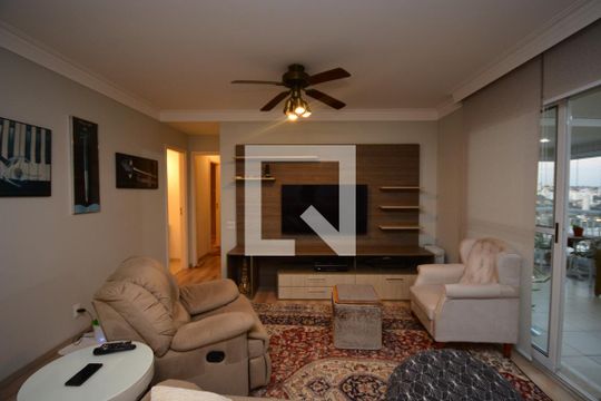 Sala de apartamento para alugar com 4 quartos, 137m² em Jurubatuba, São Paulo