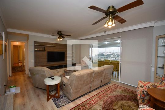 Sala de apartamento para alugar com 4 quartos, 137m² em Jurubatuba, São Paulo