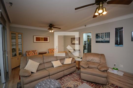 Sala de apartamento para alugar com 4 quartos, 137m² em Jurubatuba, São Paulo