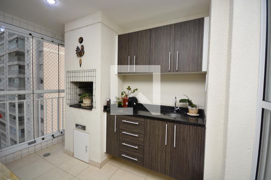 Área gourmet de apartamento para alugar com 4 quartos, 137m² em Jurubatuba, São Paulo