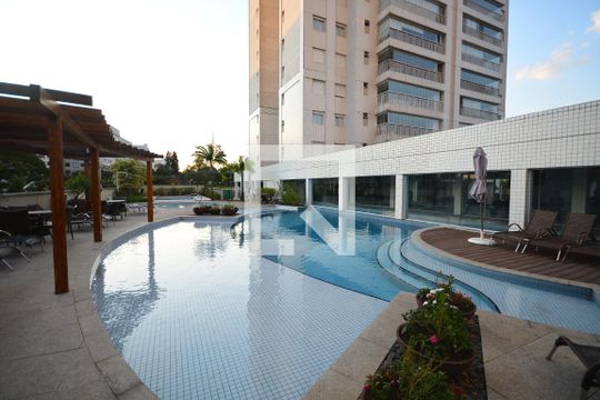 Área comum - Piscina de apartamento para alugar com 4 quartos, 137m² em Jurubatuba, São Paulo