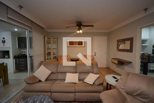 Sala de apartamento para alugar com 4 quartos, 137m² em Jurubatuba, São Paulo