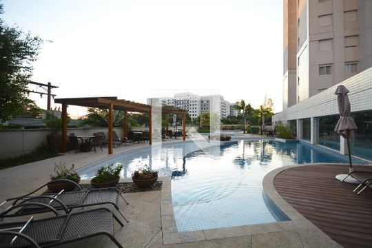 Área comum - Piscina de apartamento para alugar com 4 quartos, 137m² em Jurubatuba, São Paulo