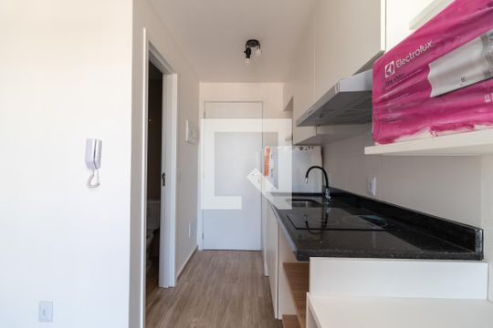 Cozinha de apartamento à venda com 1 quarto, 25m² em Jardim São Paulo(zona Norte), São Paulo