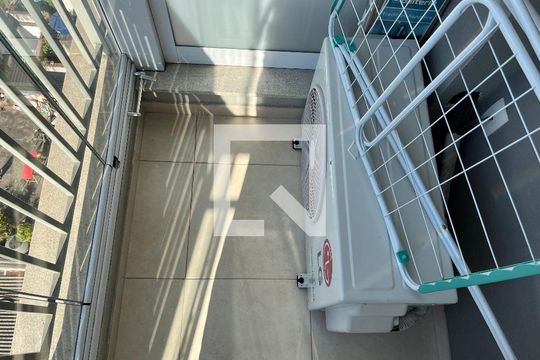 Varanda de apartamento para alugar com 1 quarto, 30m² em Perdizes, São Paulo