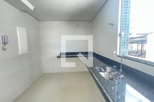 Cozinha de apartamento à venda com 3 quartos, 149m² em Salgado Filho, Belo Horizonte