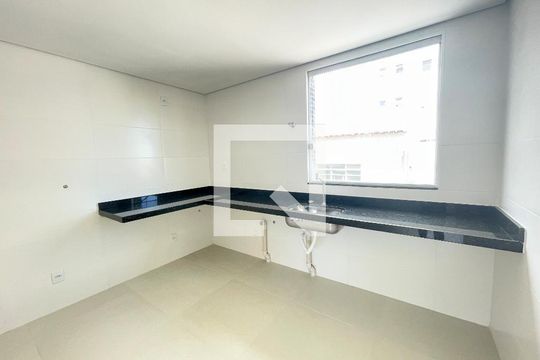 Cozinha de apartamento à venda com 3 quartos, 149m² em Salgado Filho, Belo Horizonte