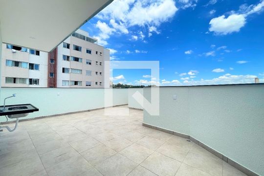 Área externa Cobertura de apartamento à venda com 3 quartos, 149m² em Salgado Filho, Belo Horizonte