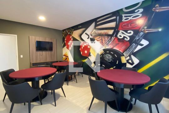 Área comum de apartamento à venda com 1 quarto, 54m² em Bethaville I, Barueri