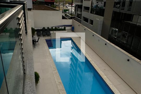 Vista da Sacada de apartamento à venda com 1 quarto, 54m² em Bethaville I, Barueri