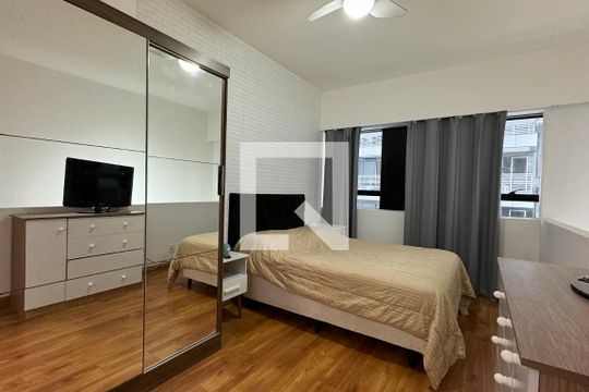 Suíte 1 de apartamento para alugar com 1 quarto, 54m² em Bethaville I, Barueri