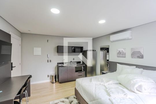 Sala/Quarto de apartamento para alugar com 1 quarto, 25m² em Centro Histórico, Porto Alegre