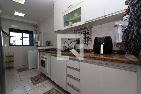 Cozinha de apartamento à venda com 3 quartos, 89m² em Vila Prudente, São Paulo