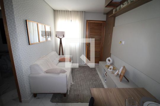 Sala / Cozinha de apartamento à venda com 2 quartos, 41m² em Parque Edu Chaves, São Paulo
