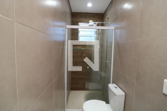 Banheiro da Suíte de casa à venda com 1 quarto, 40m² em Vila Antonieta, São Paulo