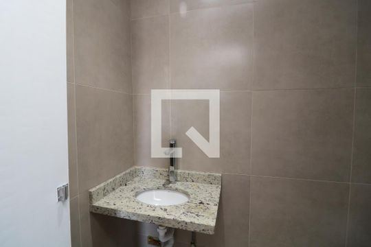 Banheiro da Suíte de casa à venda com 1 quarto, 40m² em Vila Antonieta, São Paulo