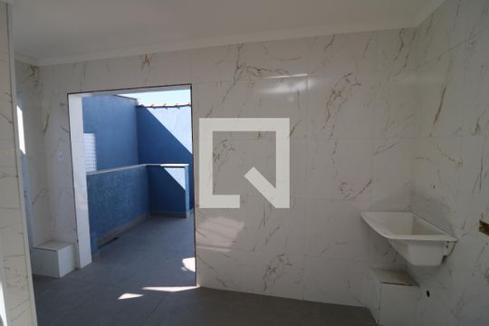 Área de Serviço de casa para alugar com 1 quarto, 47m² em Vila Antonieta, São Paulo