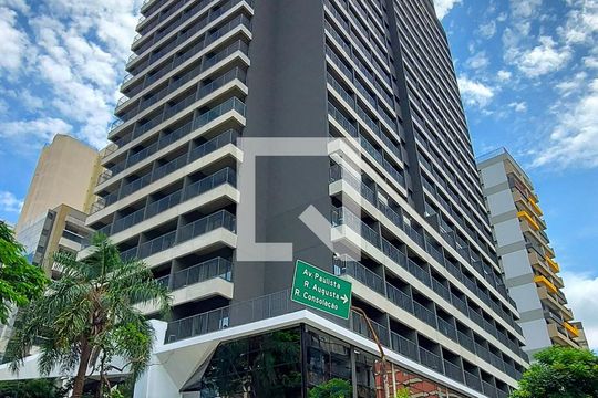 Fachada de kitnet/studio para alugar com 1 quarto, 22m² em Bela Vista, São Paulo