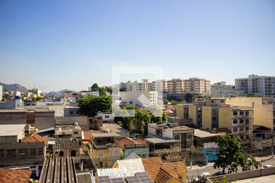 Vista do Quarto 2 de apartamento para alugar com 2 quartos, 50m² em Todos Os Santos, Rio de Janeiro