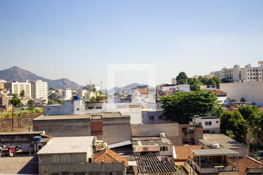 Varanda da Sala de apartamento para alugar com 2 quartos, 50m² em Todos Os Santos, Rio de Janeiro