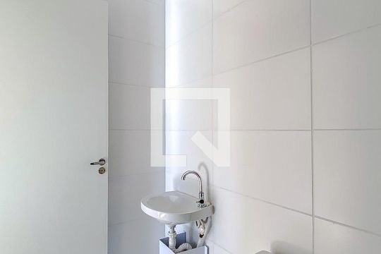 Banheiro da Suíte de apartamento para alugar com 1 quarto, 27m² em Mooca, São Paulo