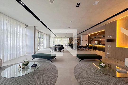 Área comum de apartamento para alugar com 2 quartos, 67m² em Jardim das Acácias, São Paulo