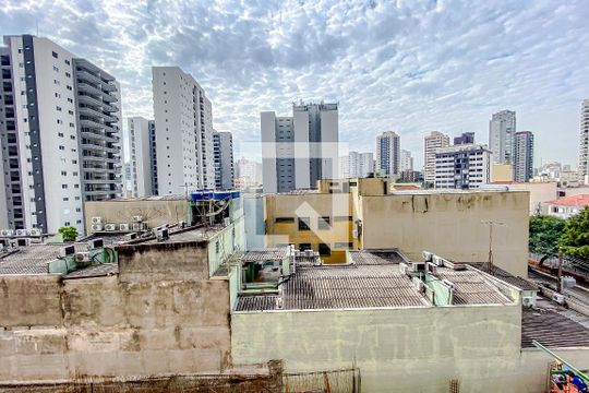 Vista da Varanda de kitnet/studio à venda com 1 quarto, 33m² em Vila Mariana, São Paulo
