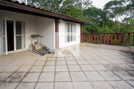 Varanda dos quartos de casa de condomínio à venda com 6 quartos, 600m² em Itanhangá, Rio de Janeiro