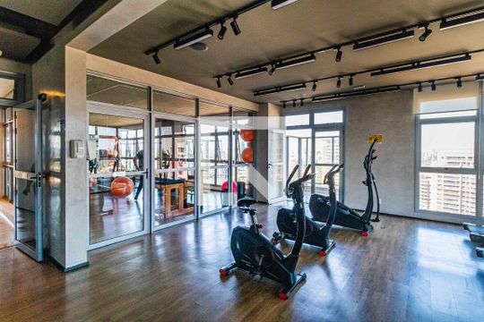 Área comum - Academia de kitnet/studio para alugar com 1 quarto, 29m² em Butantã, São Paulo
