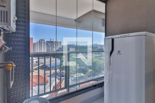Varanda de kitnet/studio para alugar com 1 quarto, 29m² em Butantã, São Paulo