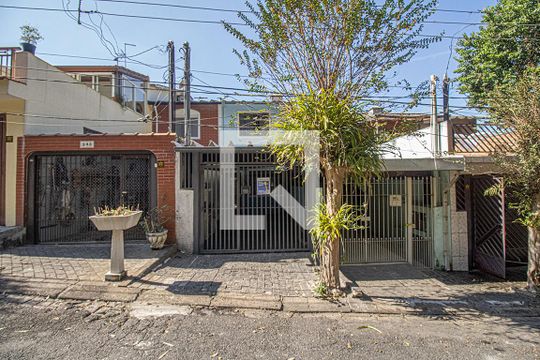 fachada de casa à venda com 2 quartos, 55m² em Sacomã, São Paulo