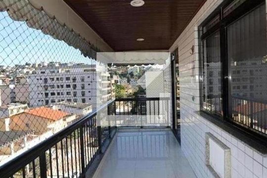 Varanda da Sala de apartamento à venda com 4 quartos, 114m² em Brás de Pina, Rio de Janeiro