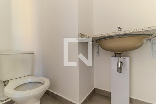 Lavabo de apartamento à venda com 1 quarto, 70m² em Santa Efigênia, São Paulo